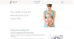 Desktop Screenshot of bayivf.com